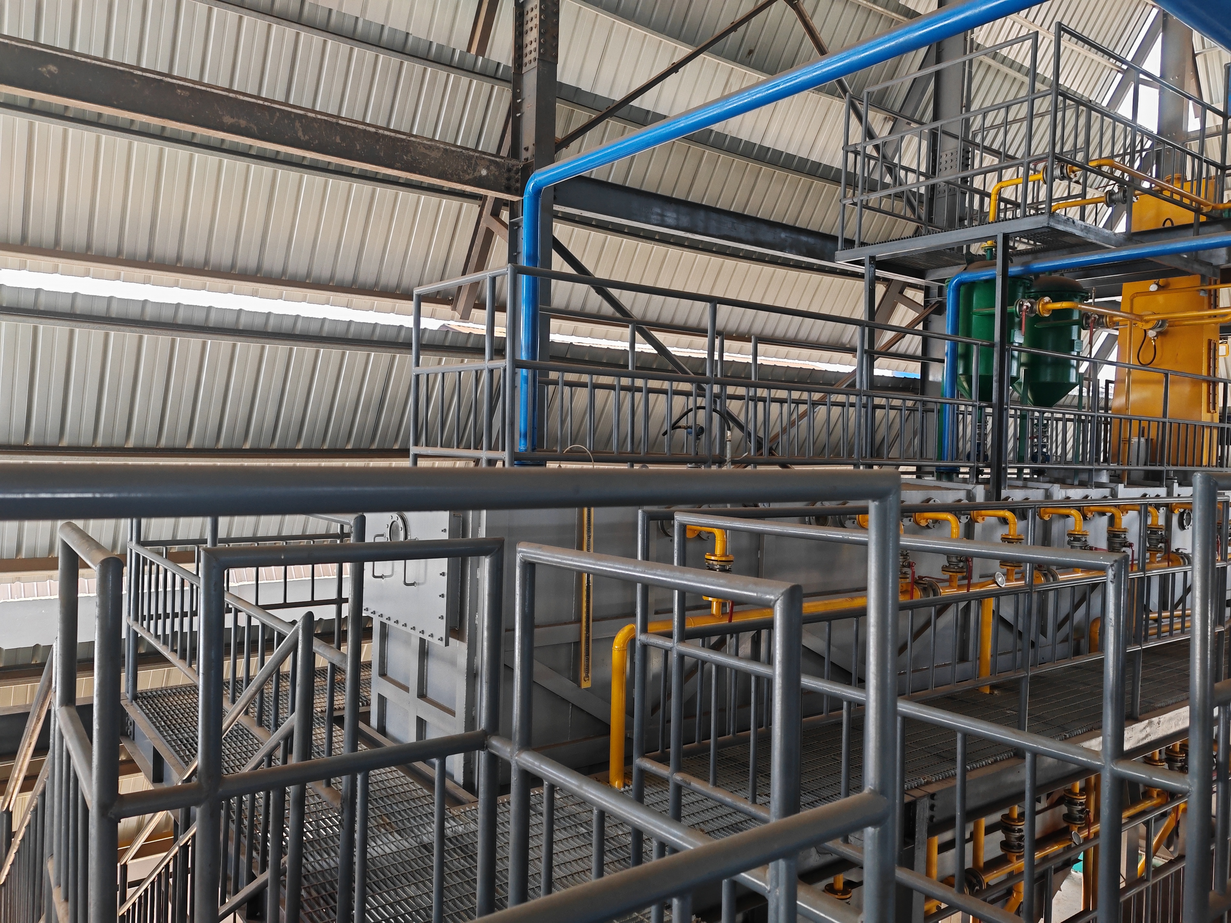 完整的椰子油生产线设备