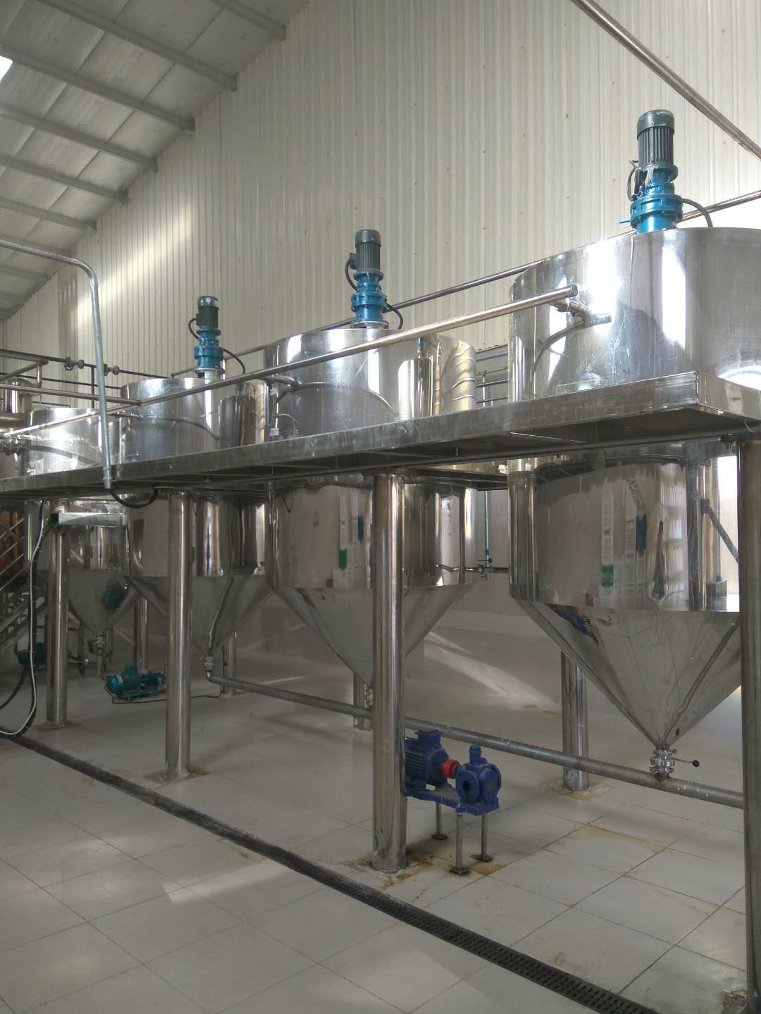 Full corn germ oil production line