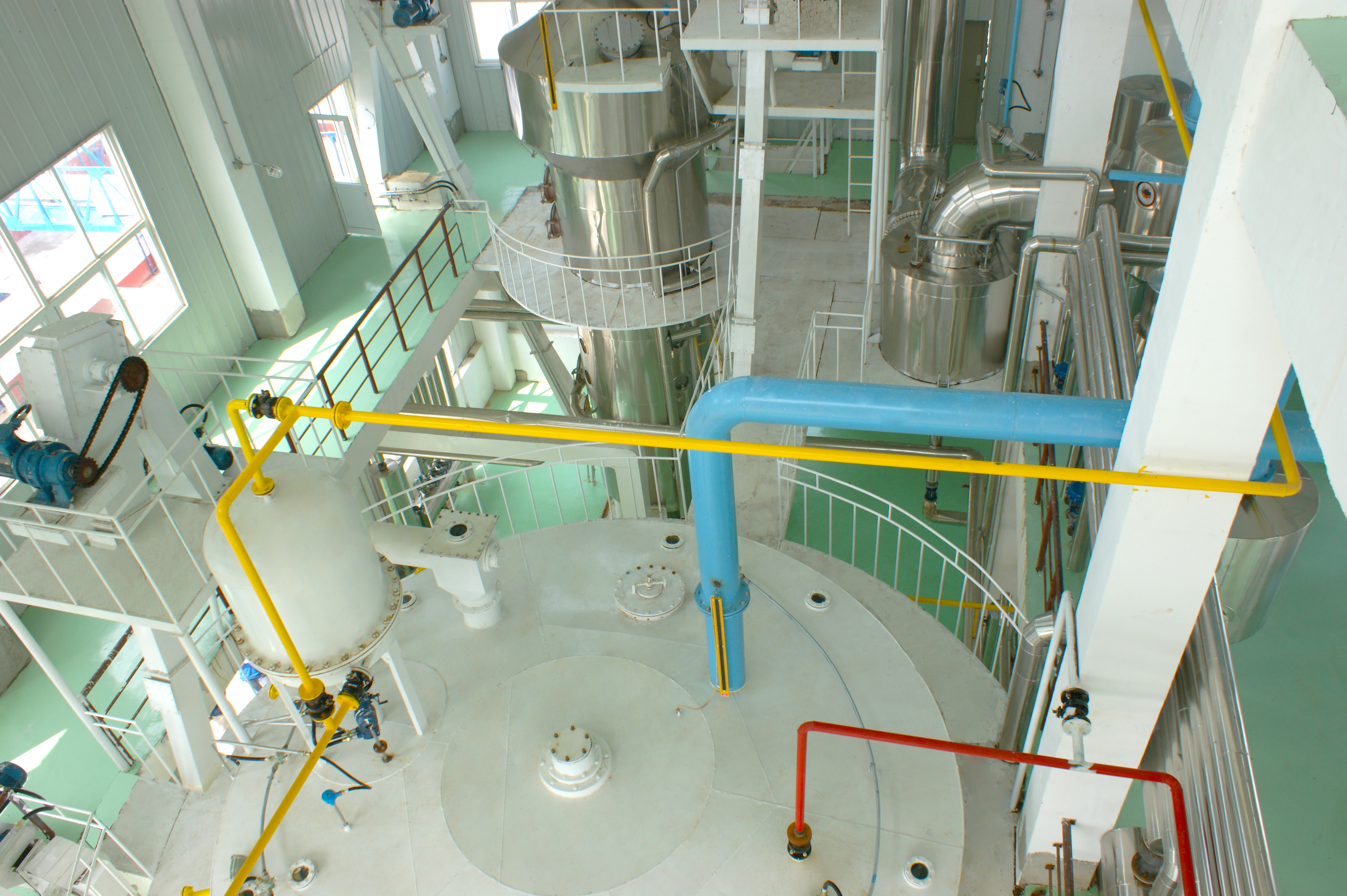 Extractor continuo de aceite de soja con disolvente, garantizando un alto rendimiento de aceite