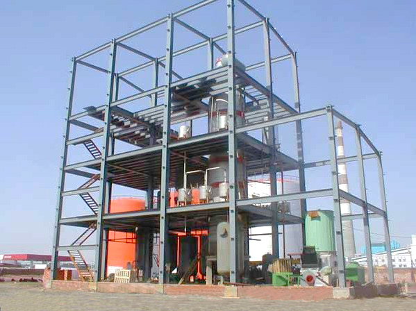 Equipo automático de refinería de aceite comestible con torre de desodorización y sistema de blanqueo
