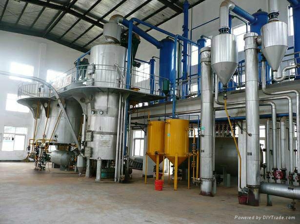 Equipos de extracción por solventes para el procesamiento de aceite de soja