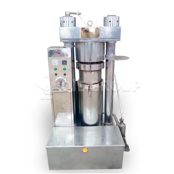 Hydraulic sesame oil press