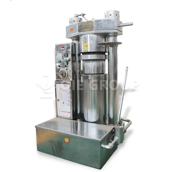 Hydraulic walnut oil press