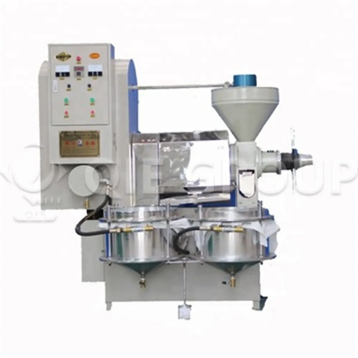 Spiral peanut oil press