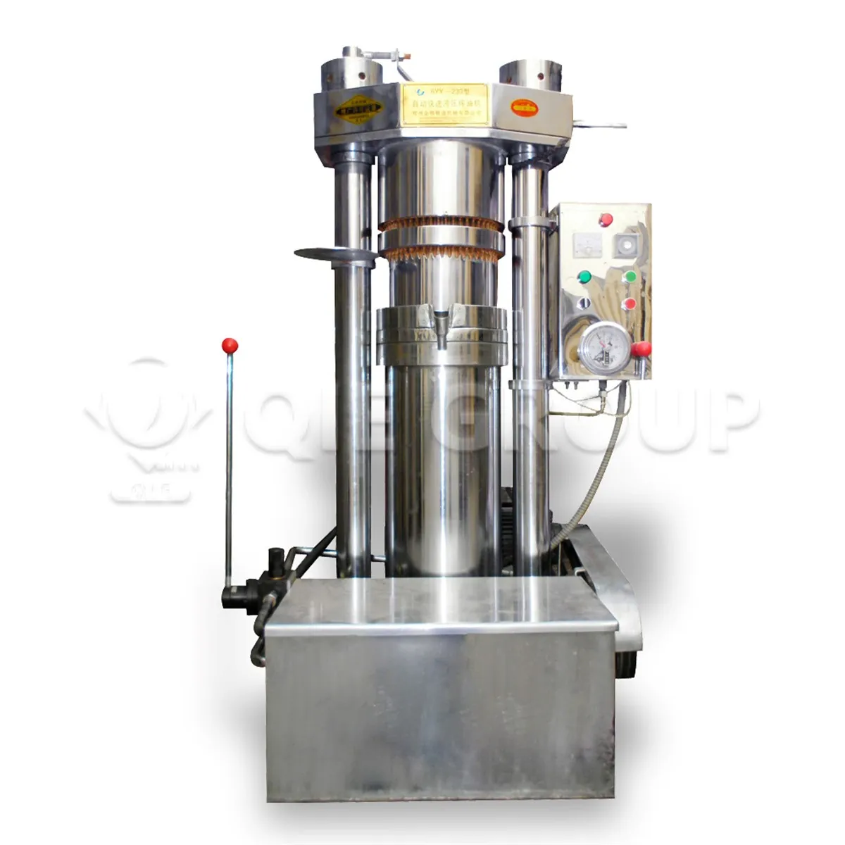 Edible hydraulic oil press