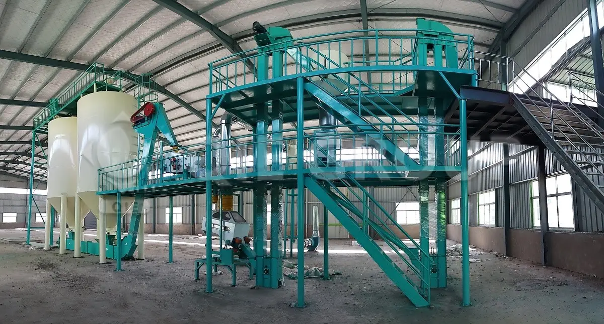 High-efficiency pretreatment equipment to clean impurities and crush oilseed germ
