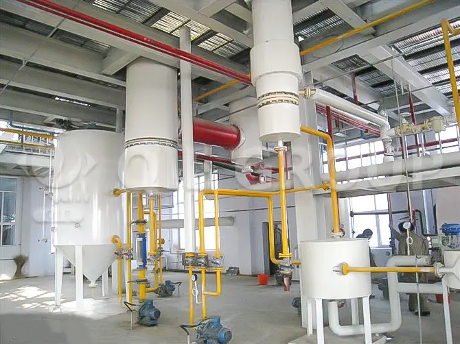 Shea butter solvent extraction equipment for maximum oil output