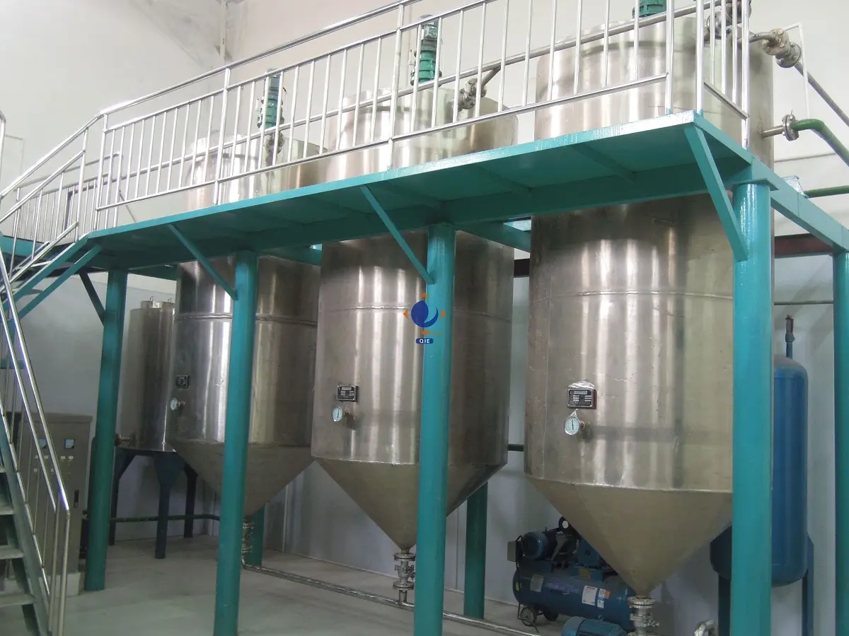 Advanced shea butter refining equipment for cosmetic and food grade oil