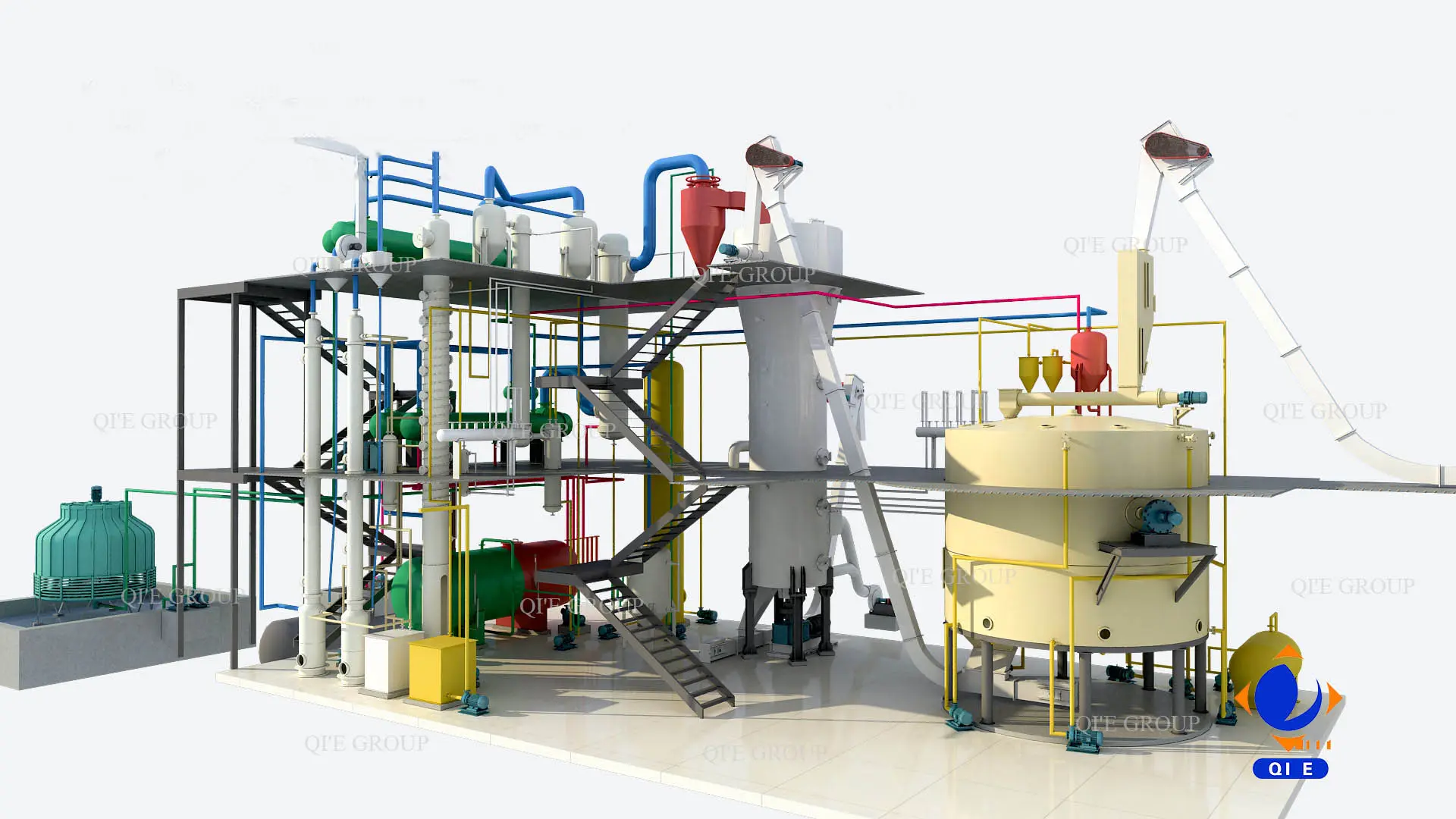 Sunflower oil solvent extraction equipment for high oil yield