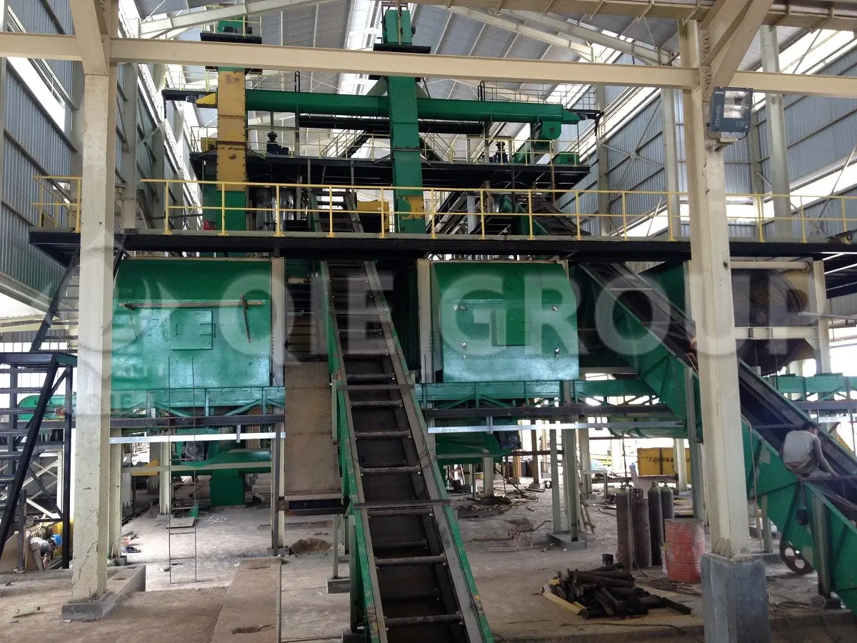 palm fruit oil mill plant