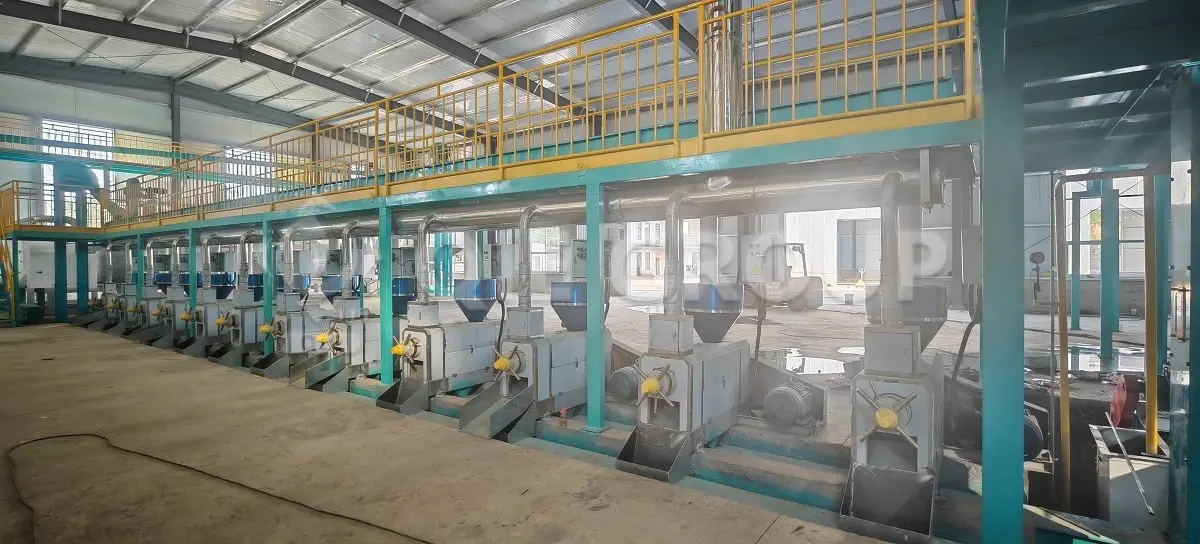 Industrial peanut oil pressing equipment for large-scale production
