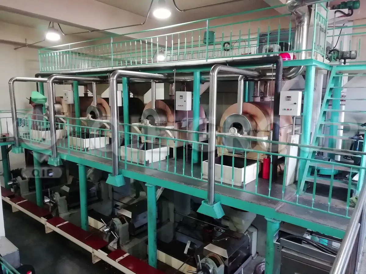 Energy-saving peanut oil press for commercial edible oil plants