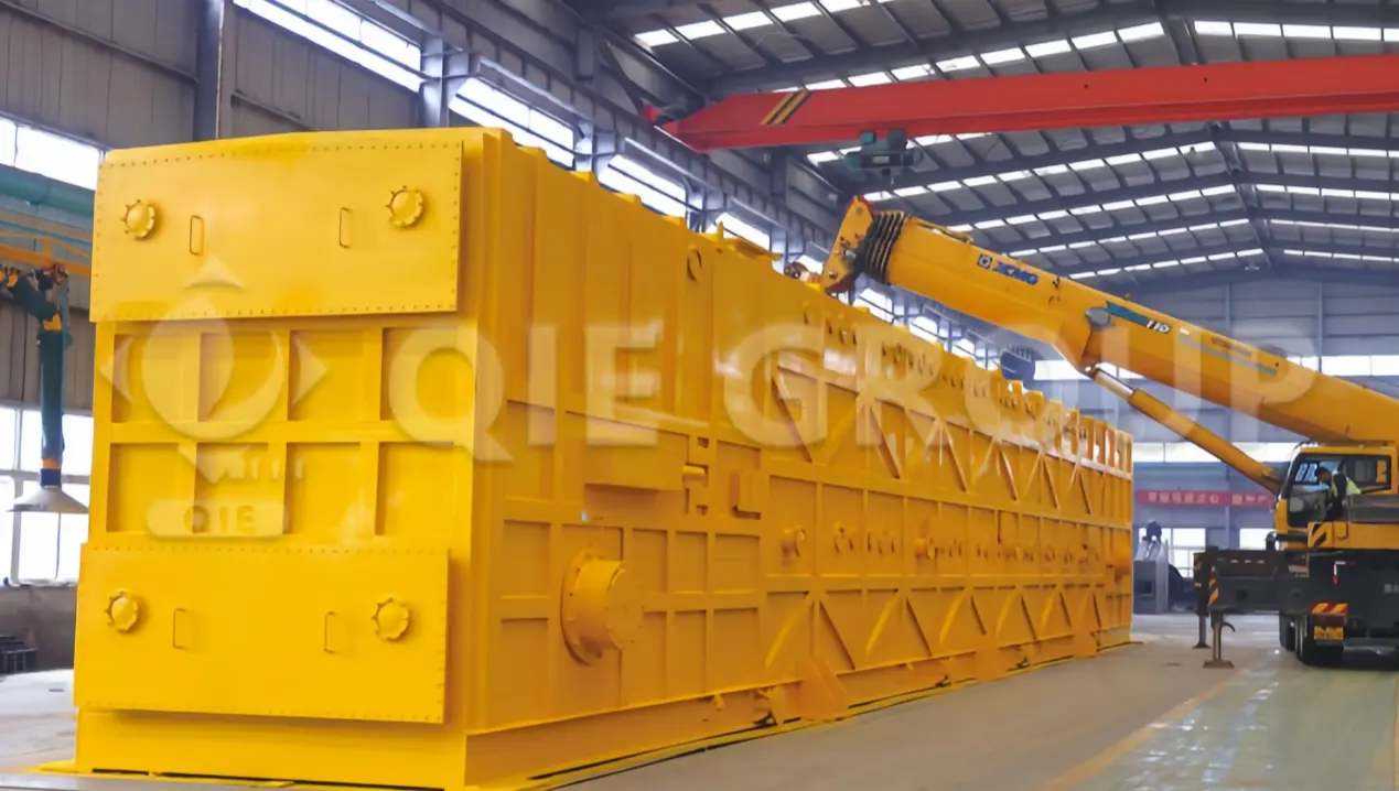 QIE Group edible oil drag chain extractor used in solvent extraction process