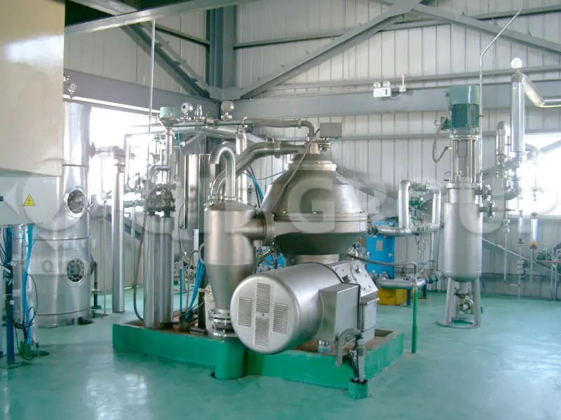 Separador centrífugo industrial para la separación líquido-sólido de alta eficiencia y la purificación de aceite de nuez crudo