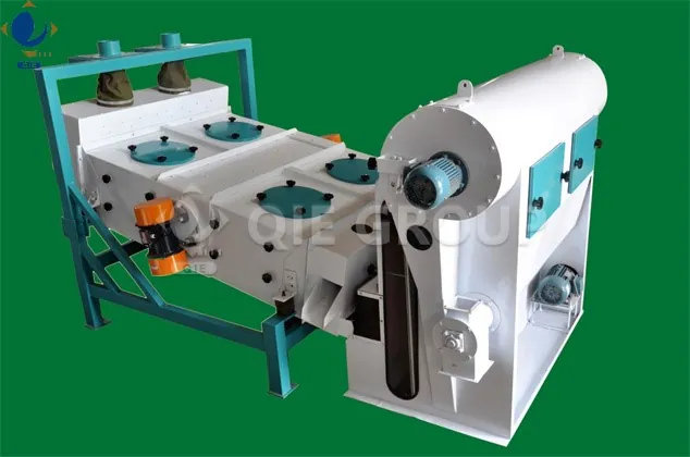 用于在加工前去除杂质的大豆清理筛。