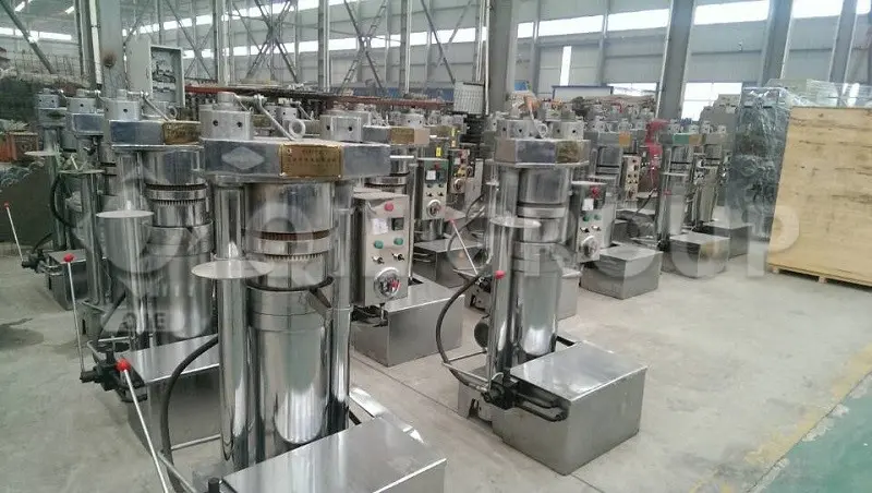 Sesame oil presses are used to extract oil while preserving its aroma and flavor.