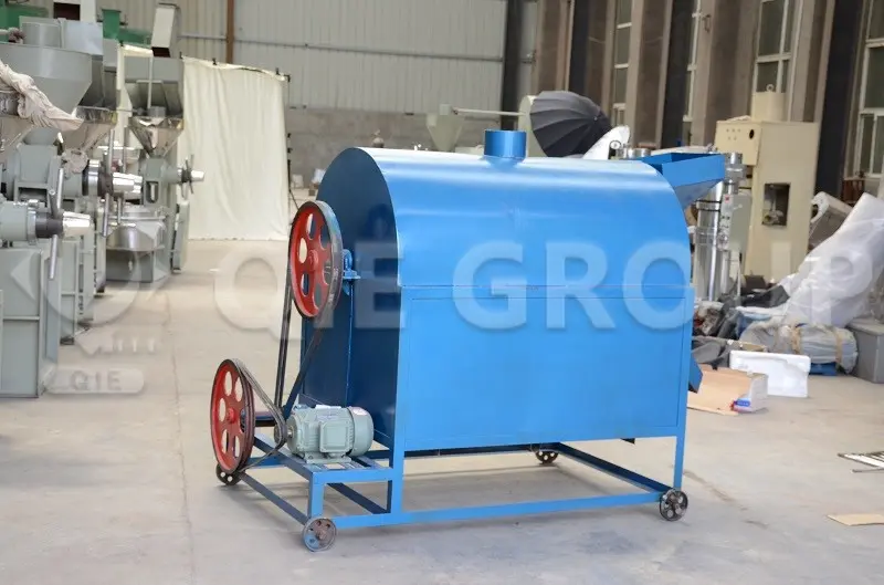 Sesame Seed Roaster for Uniform Roasting Before Sesame Oil Pressing