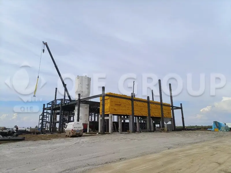 食用油链式萃取机和脱溶机，用于粕的溶剂萃取和脱溶。