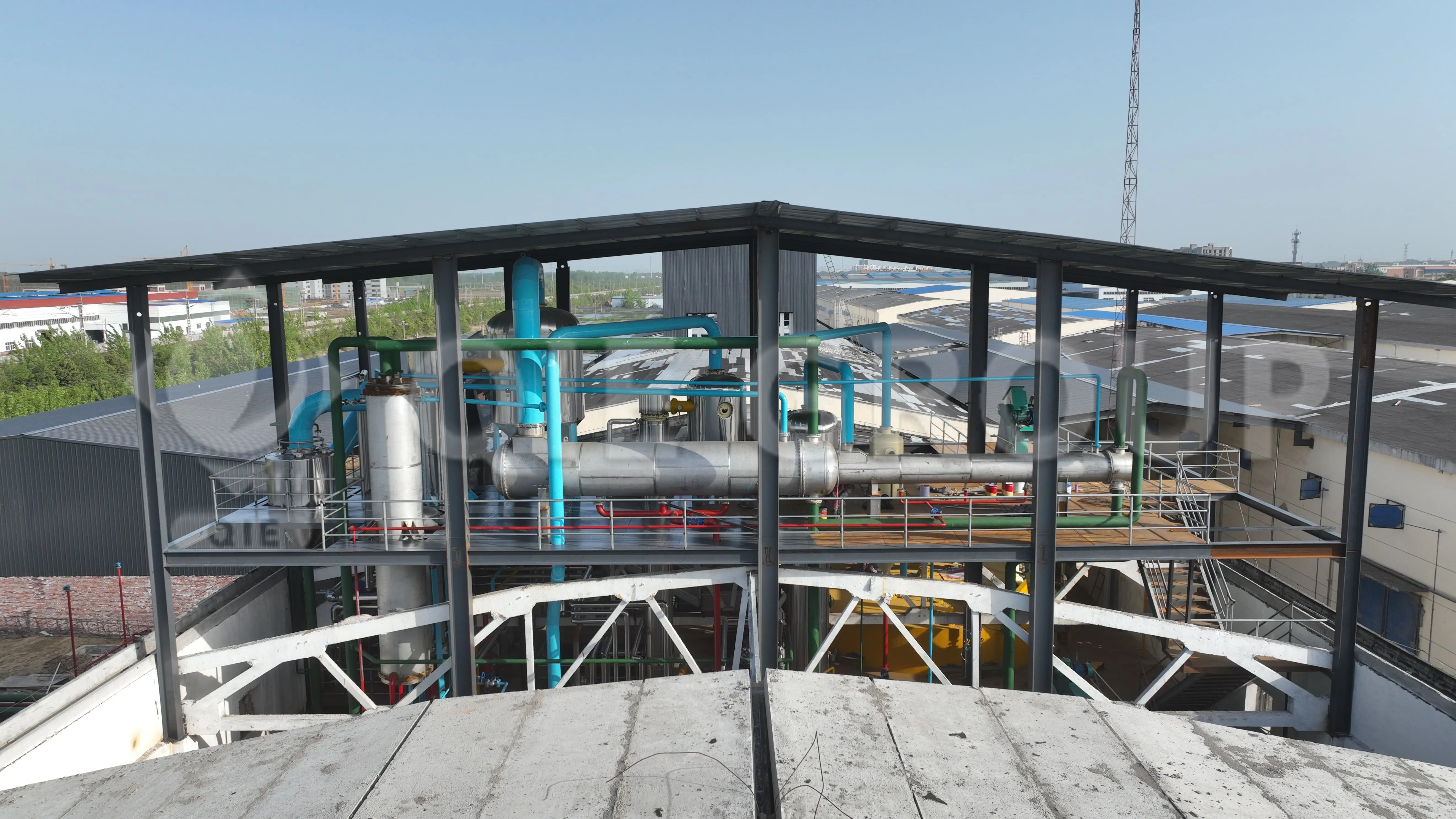 植物油精炼车间（包括精炼设备系统）