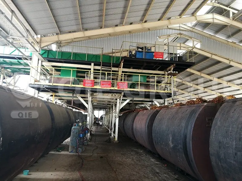 Станция для инактивации ферментов плодов масличной пальмы: используется для инактивации ферментов и предварительной обработки плодов масличной пальмы с целью извлечения масла.