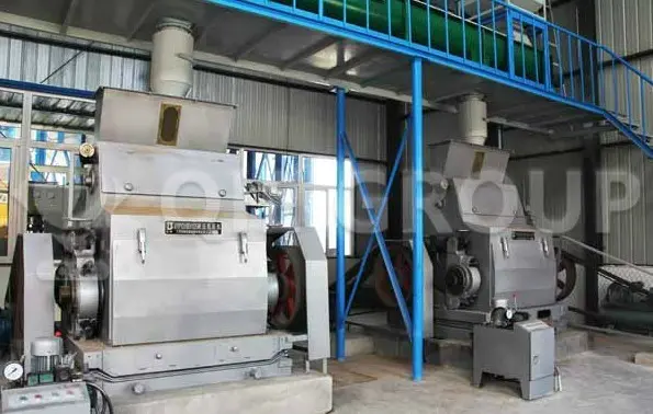 Una máquina laminadora de lino se utiliza para producir láminas uniformes y delgadas con el fin de lograr una extracción eficiente de aceite y procesos de extracción con disolventes