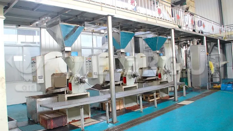 Presse à huile industrielle à vis pour l’extraction d’huile de nigelle