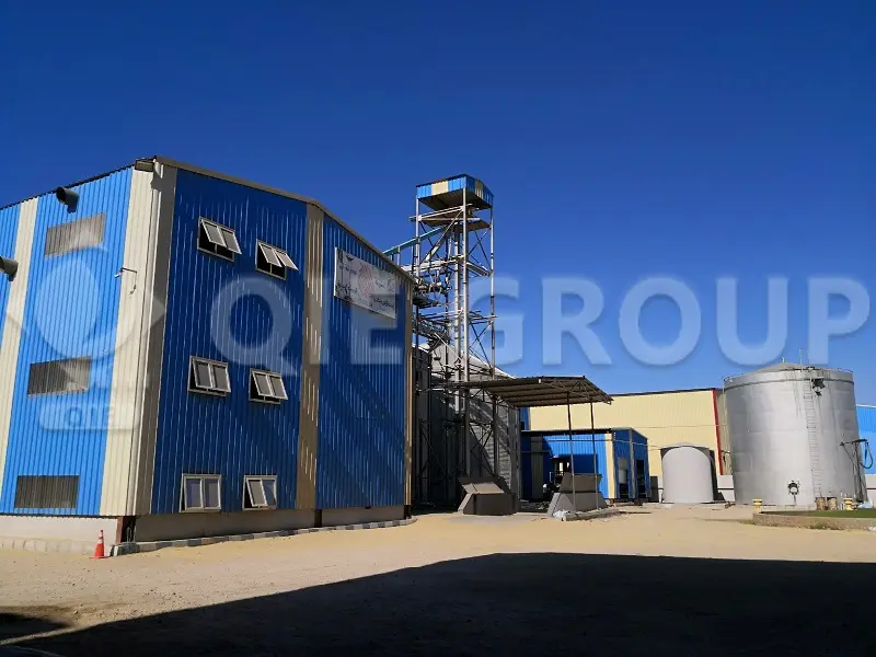 Soybean Oil Refining Equipment Installation Site