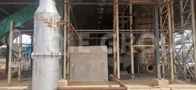 棕榈油厂棕榈果加工用立式杀菌锅
