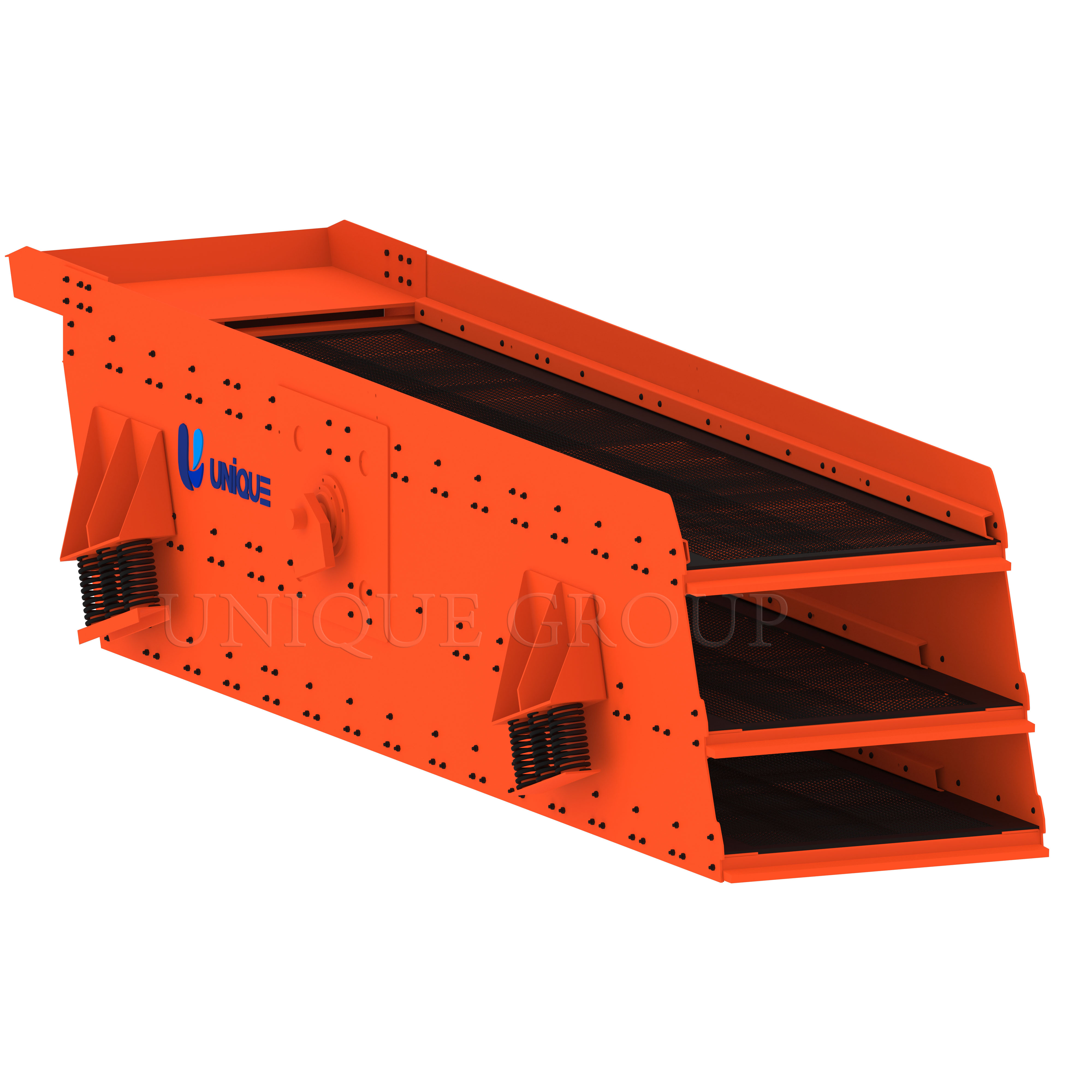 Vibrating screen