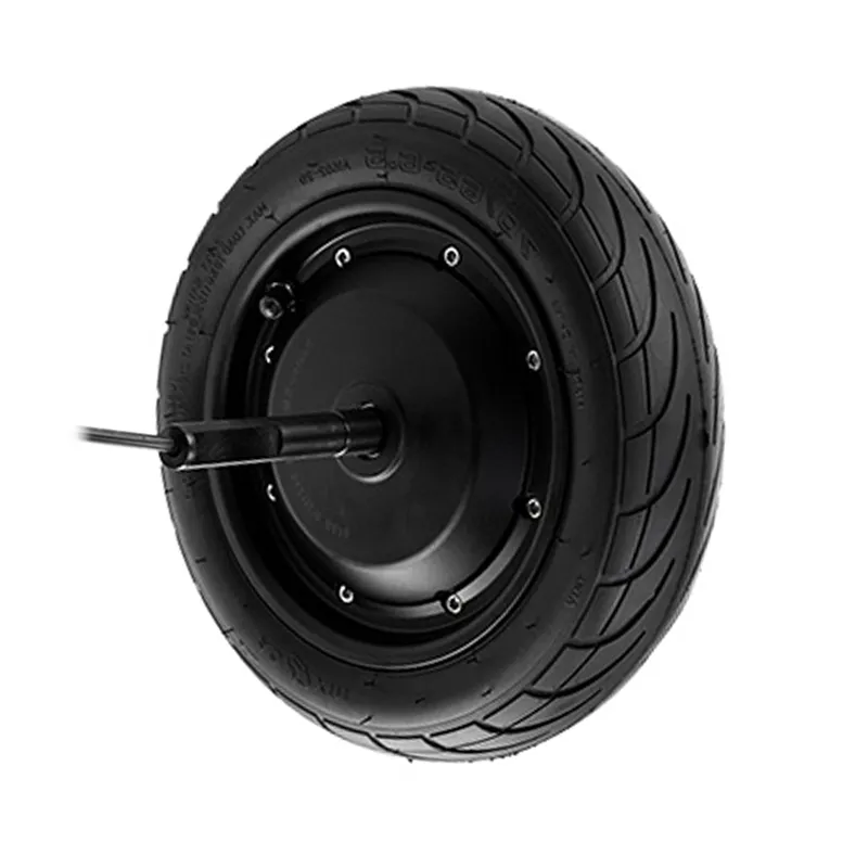 Go-Kart Electric Motor Wheel Assembly 255mm Diameter with 115mm Single-Side Shaft High-Performance Tire