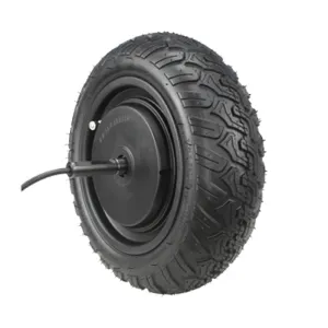 10-inch Brushless Lawn Mower Motor, 250mm Diameter, 67mm Tire Width