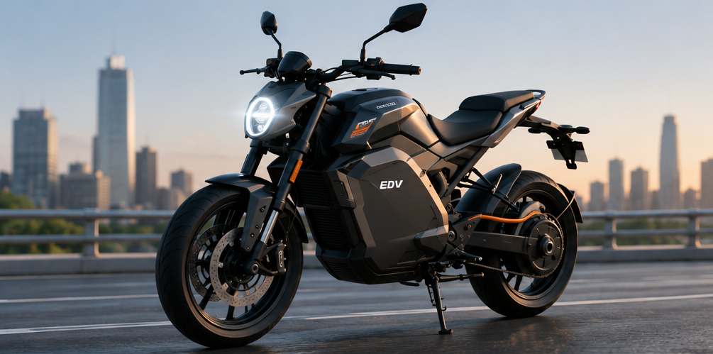 Electric Motorcycle Hub Drive System