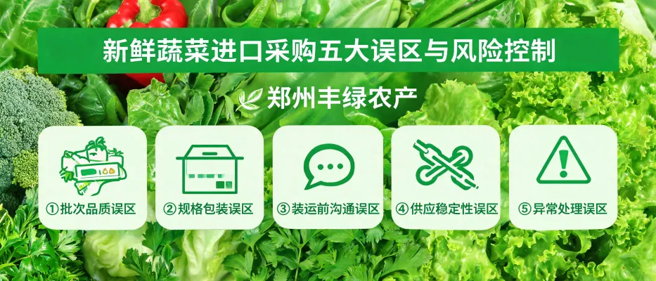 B2B fresh vegetable import procurement guide showing quality inspection, packaging confirmation, supplier screening, and delivery risk control