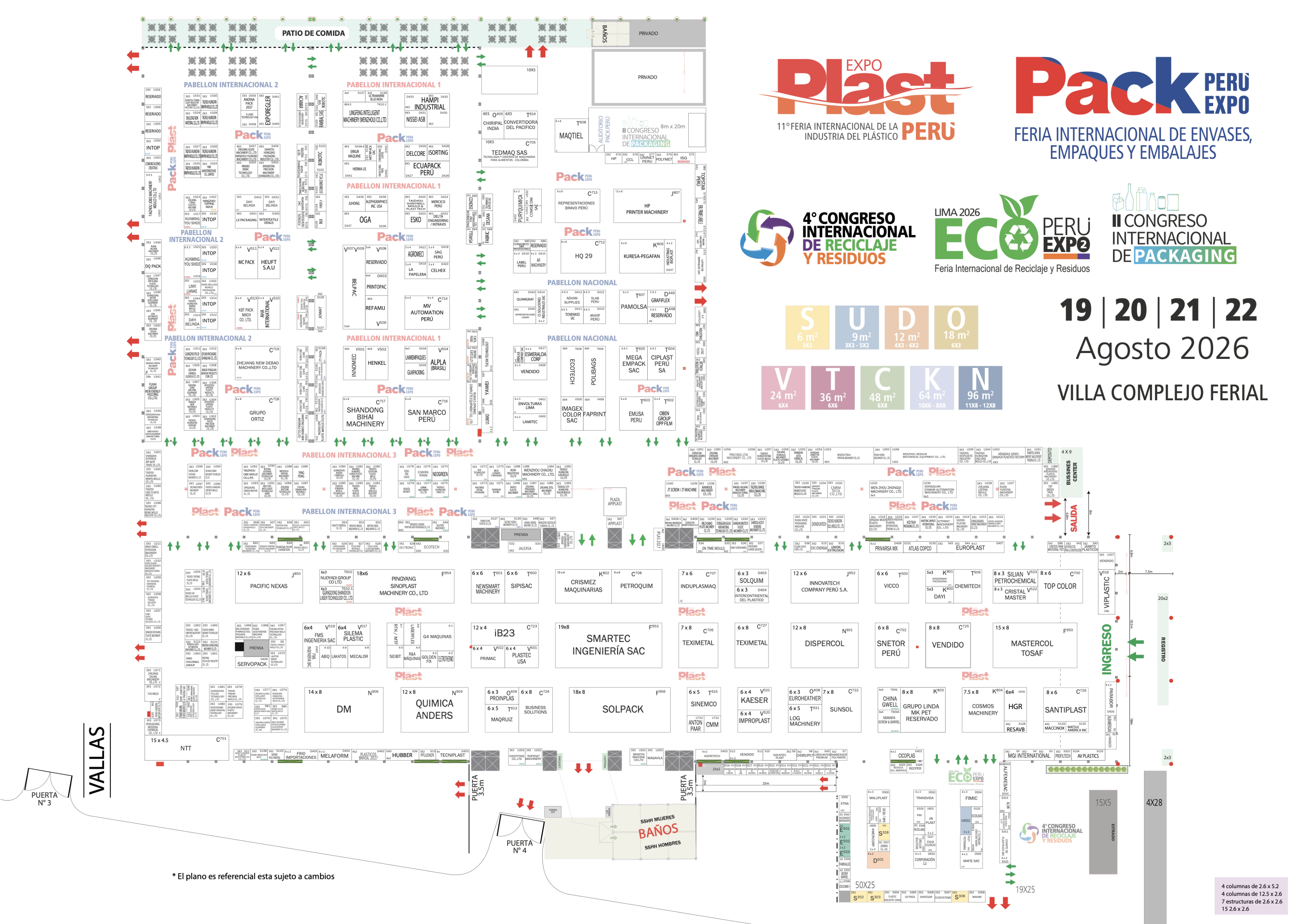 Henan GO Biotech Co., Ltd. Booth U314 Layout at Plastimagen Peru 2026