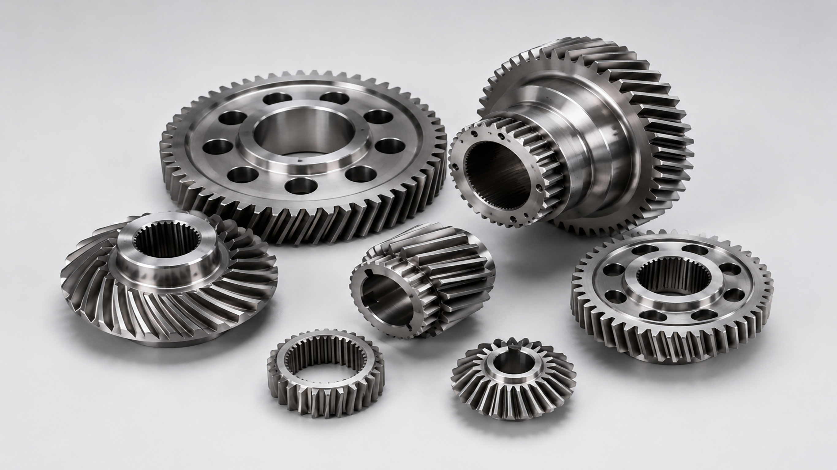 Carburized and hardened aerospace gear workpiece