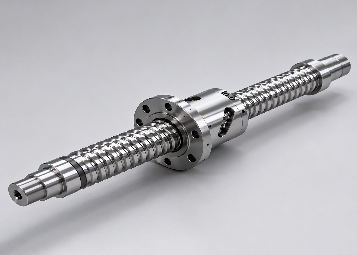 Aerospace ball screw workpiece image