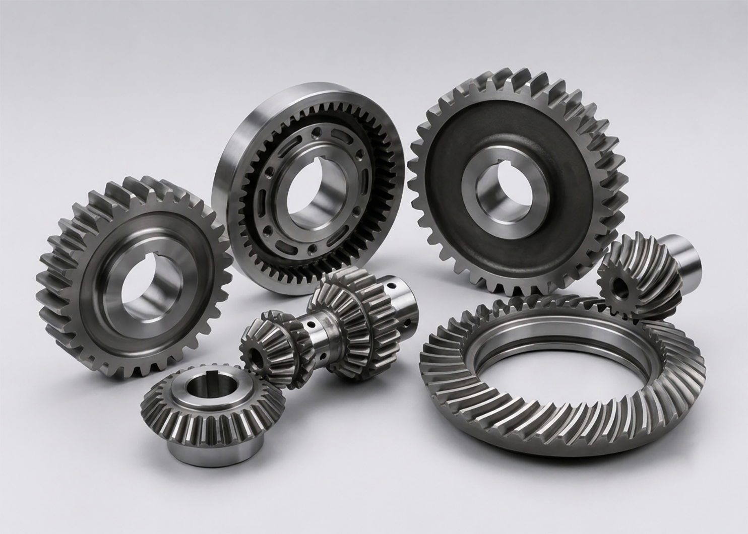 Carburized and hardened gear workpiece for CBN machining
