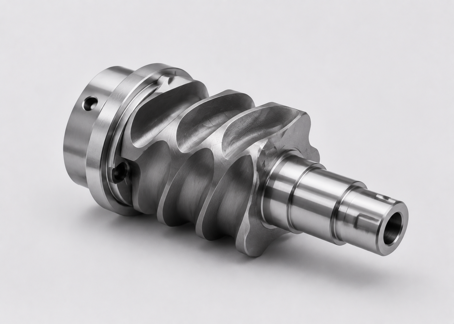 Image of a rotor-type compressor rolling rotor or eccentric rotor workpiece