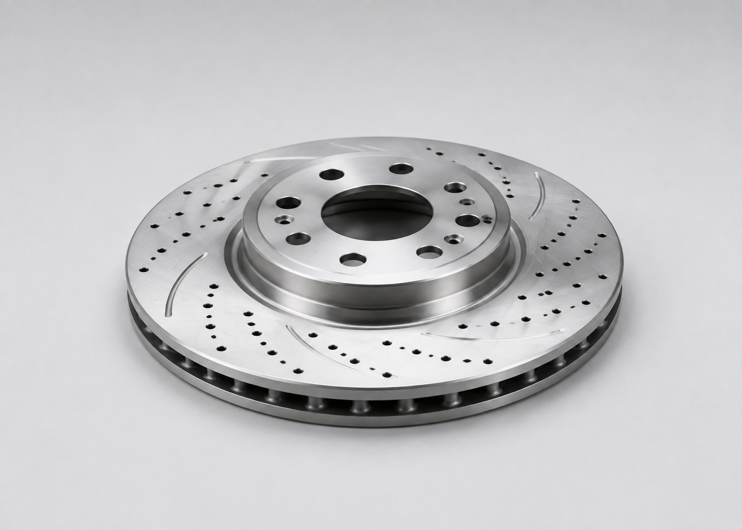Automotive brake disc workpiece for precision machining