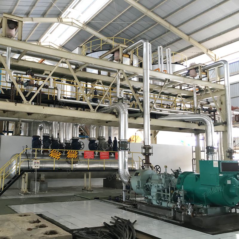 The stable operation of Penguin Group's palm oil processing equipment in a listed enterprise