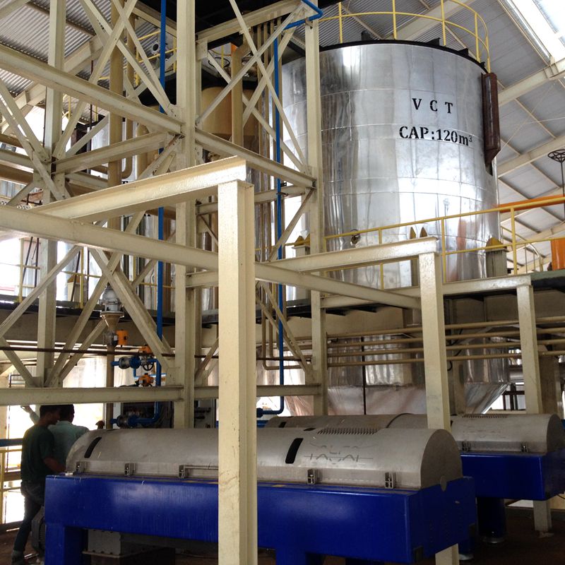 Sesame oil production equipment with residue pollution