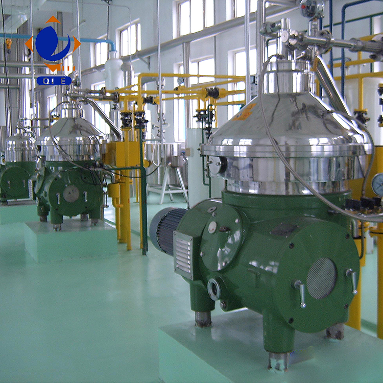 Comparative chart showing energy efficiency improvements across different soybean oil refining equipment