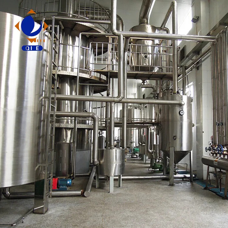 Palm oil refining equipment