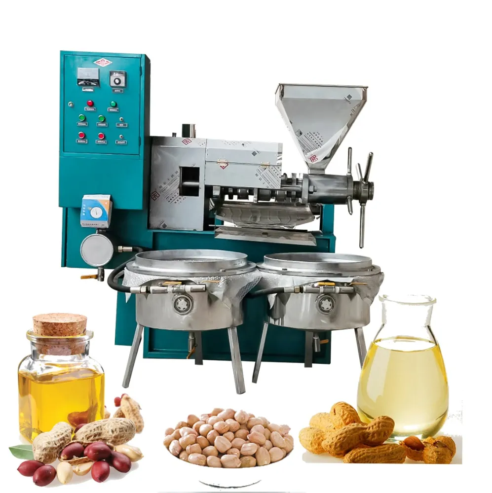 Oil Press Machine with Temperature Control