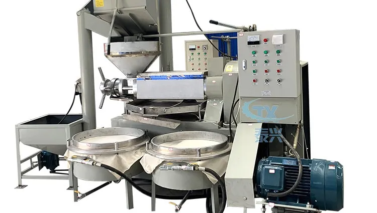 Автоматическая холодный пресс для рафинации арахиса