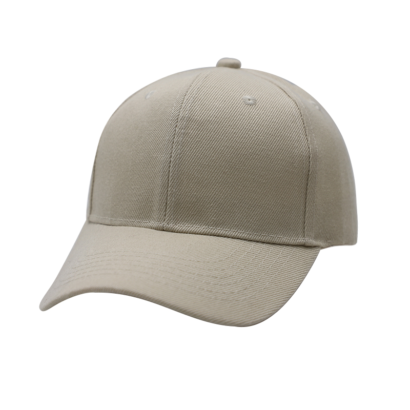 6片式棒球帽结构设计与拼接线细节展示