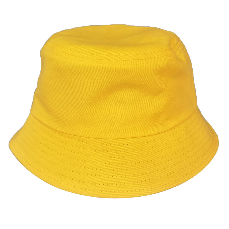 Manufacturing process of reversible cotton fisherman hats