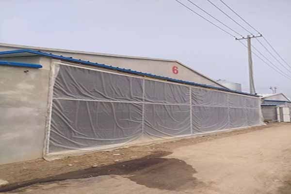 Layer hen cages with advanced Al-Zn coating resisting corrosion in high humidity ammonia environment