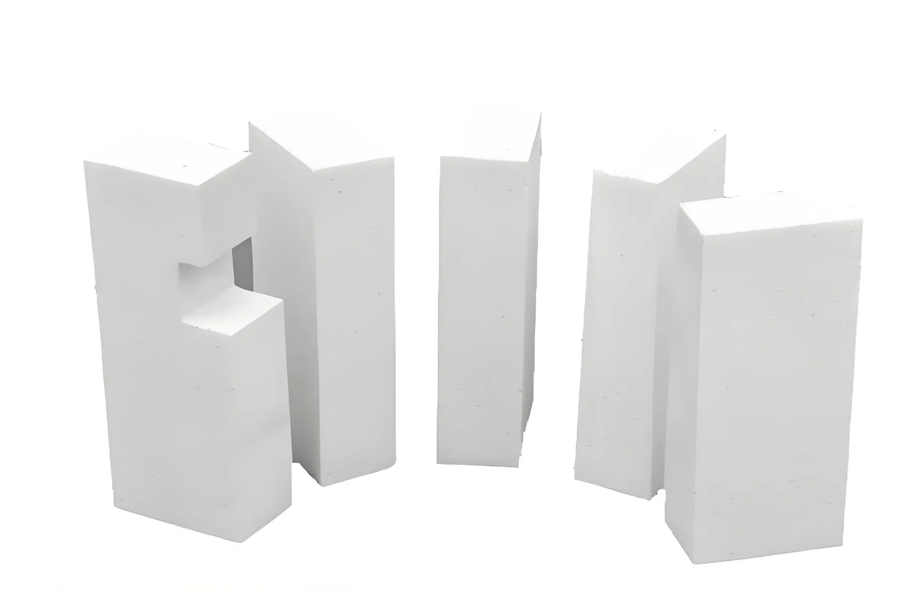 90% Low Density Alumina Bubble Refractory Brick-2