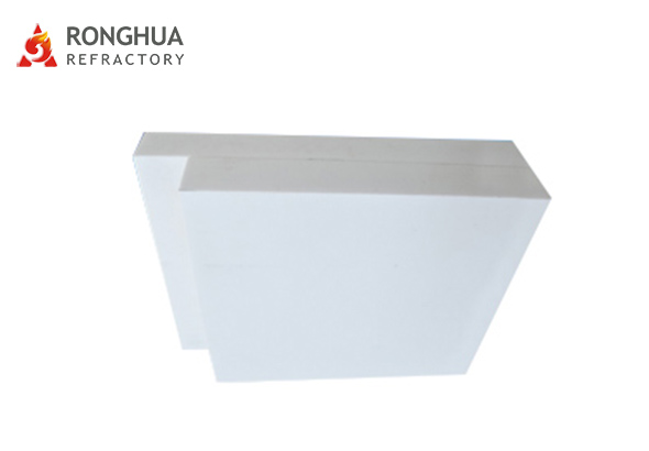 Nitride-bonded silicon carbide brick sample showing dense microstructure under magnification